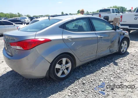 2013 Hyundai Elantra Gls из США, поврежденный, VIN KMHDH4AE2DU930231